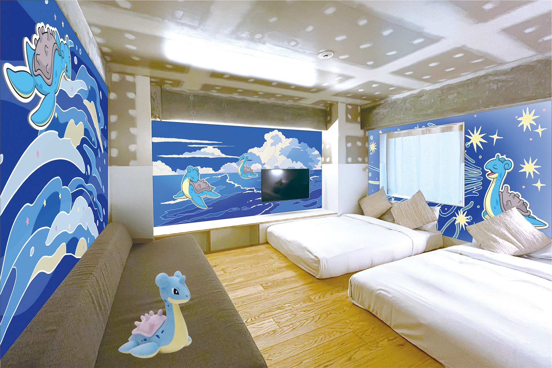 OF HOTEL×みやぎ応援ポケモン「ラプラス」 宮城の魅力を満喫できる